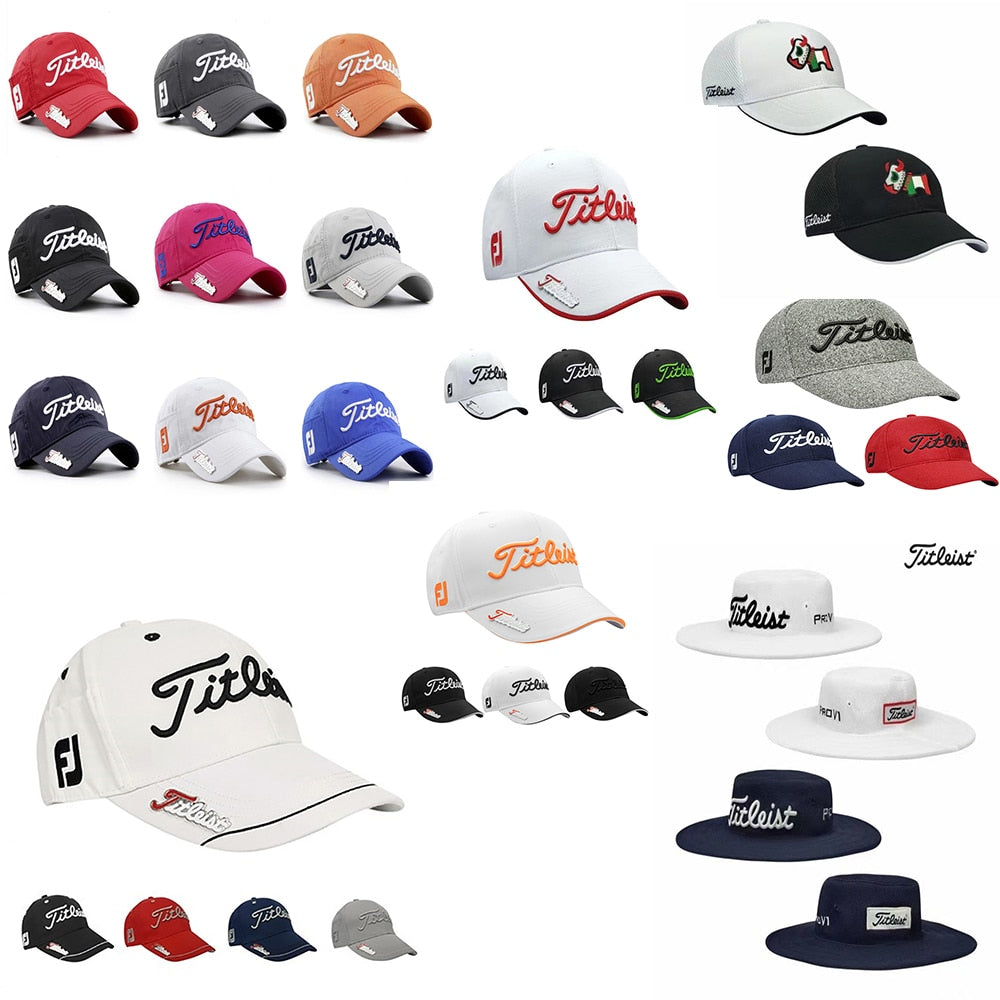 Titleist Golf Hats for Kids and Adults